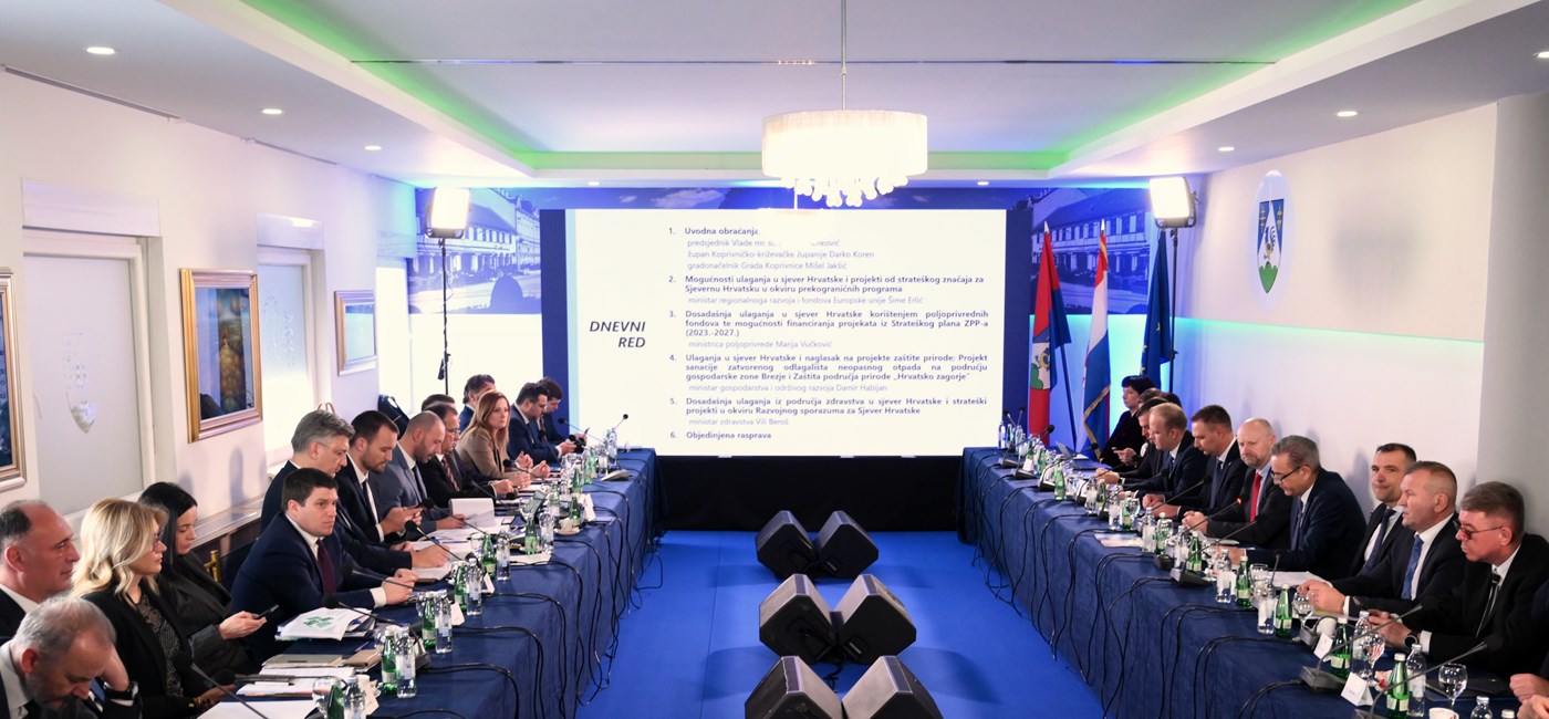 Vlada snažno podupire razvoj sjevera Hrvatske 